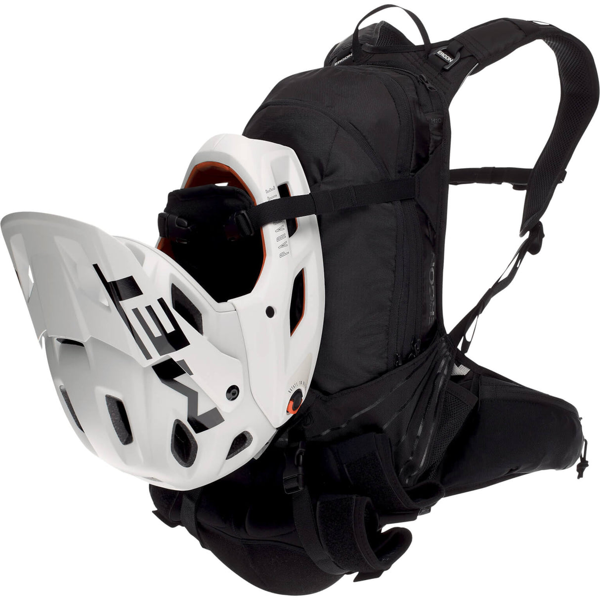 Ergon ba2 e protect all-mountain backpack for ActionCams Black
