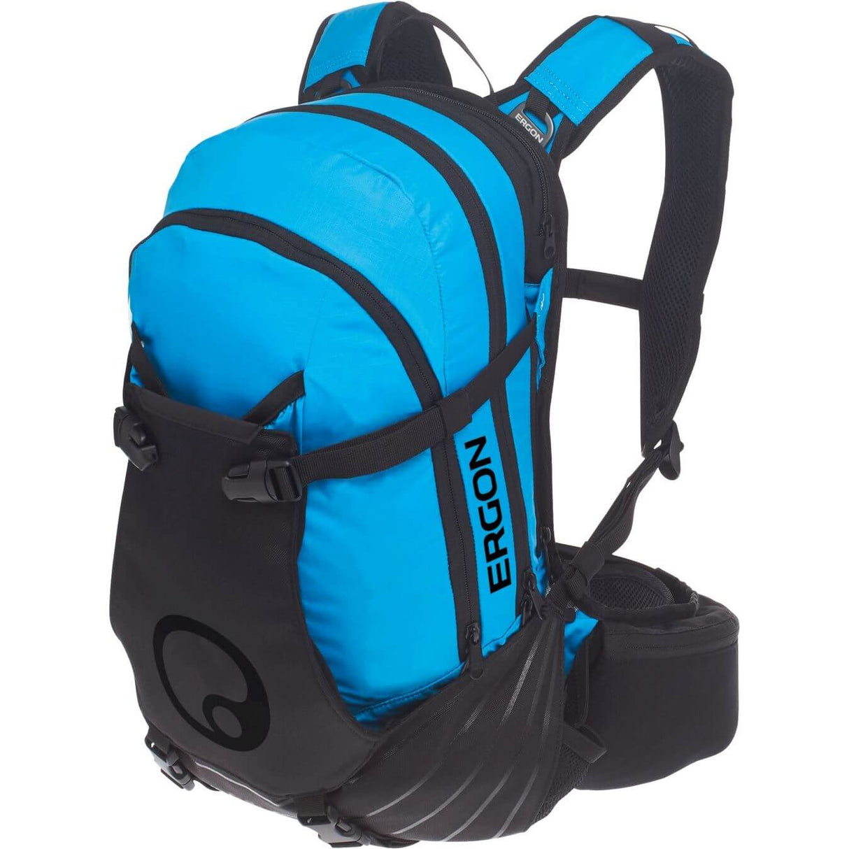 Ergon plecak Ba3 Stealth Blue Enduro All-Mountain 4-etapowe regulowane mężczyźni 15 + 2 L Nylon poliester