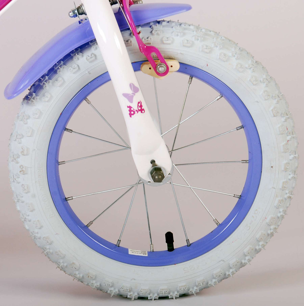 Disney Minnie sødeste nogensinde! Børns cykelpiger 14 tommer lyserøde to håndbremser