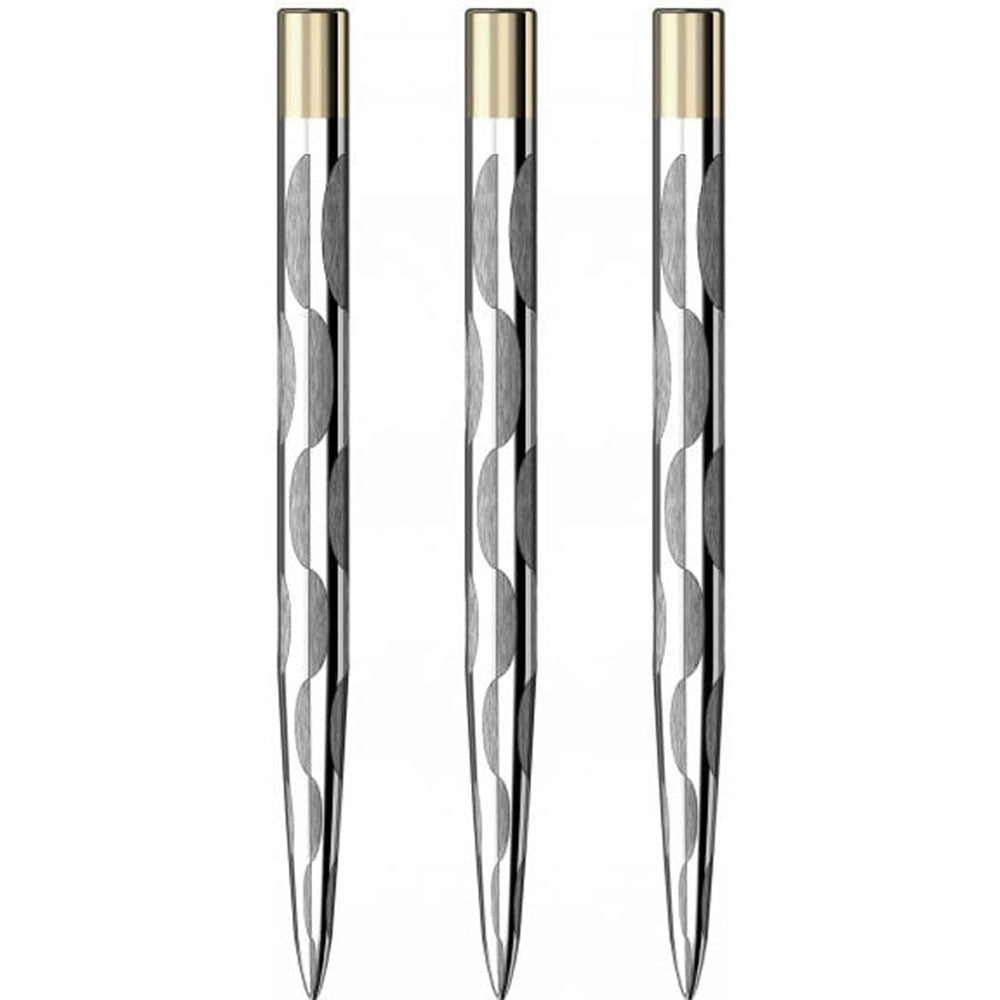 Mission Mission Laser Plus Solid Arc Tip Dart Points Silver 32 mm