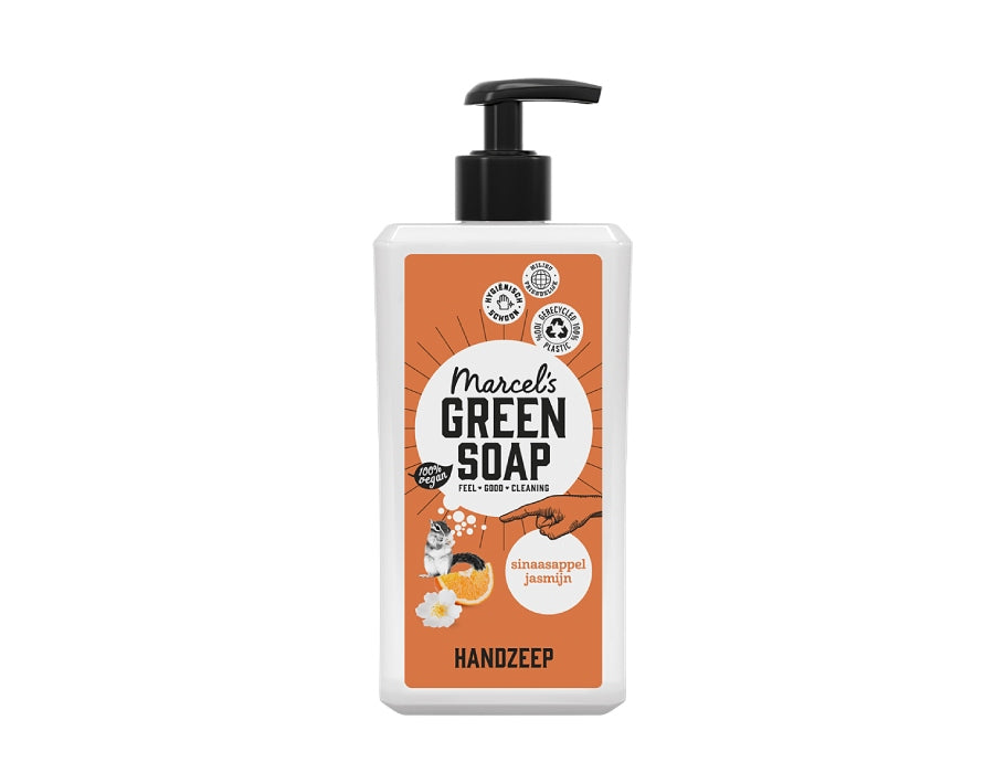 Marcels Green Soap Sapone Sap arancione Jasmine 500ml