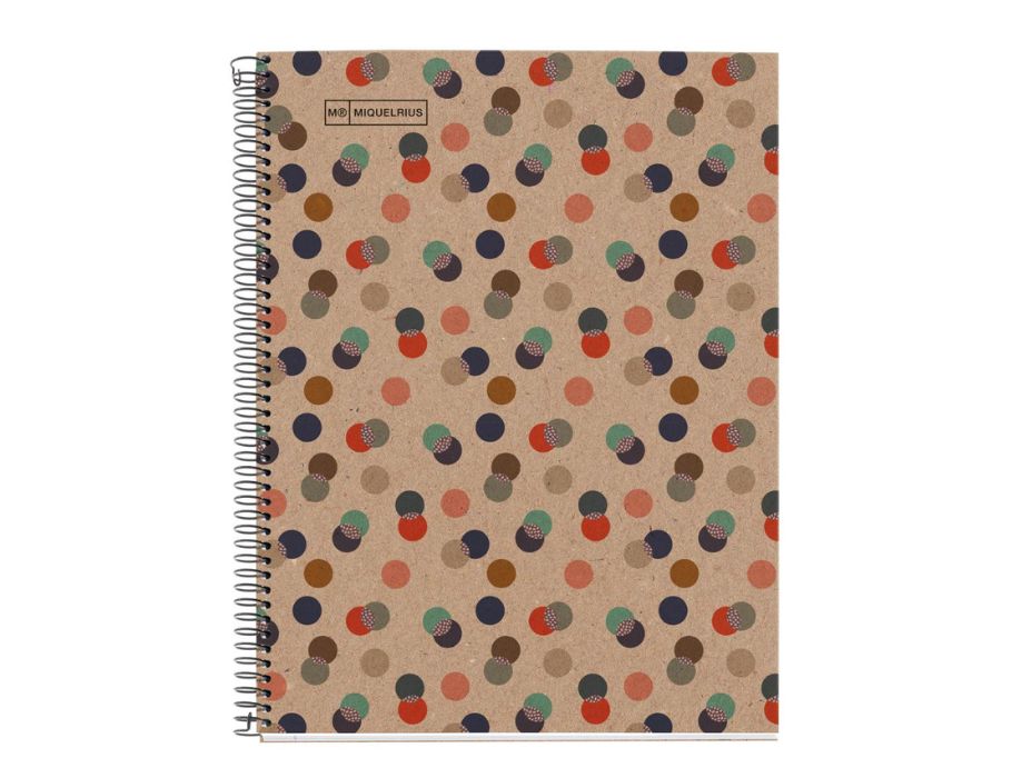 Miquelrius Notebook Eco Confetti A4 Obložena 80 strani