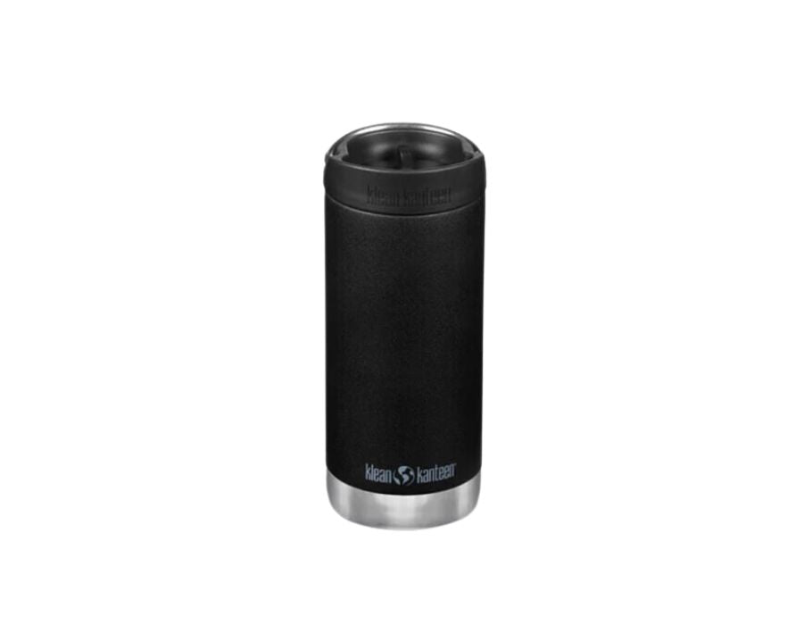 Klean Kanteen Thermosfless Twide 355 ml (12 oz) avec café Stop Black