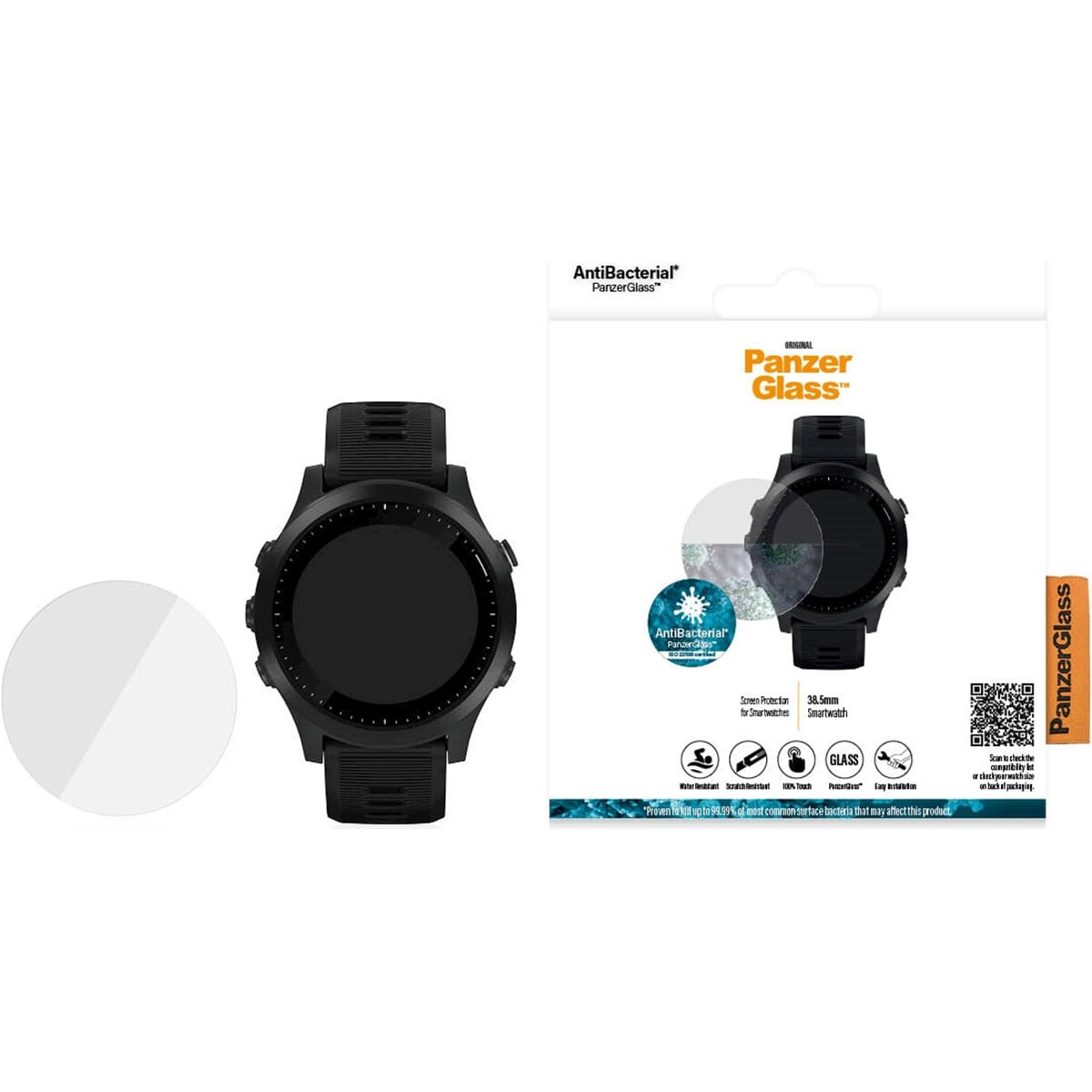 Panzerglass smartwatch da 38,5 mm Protettore schermo