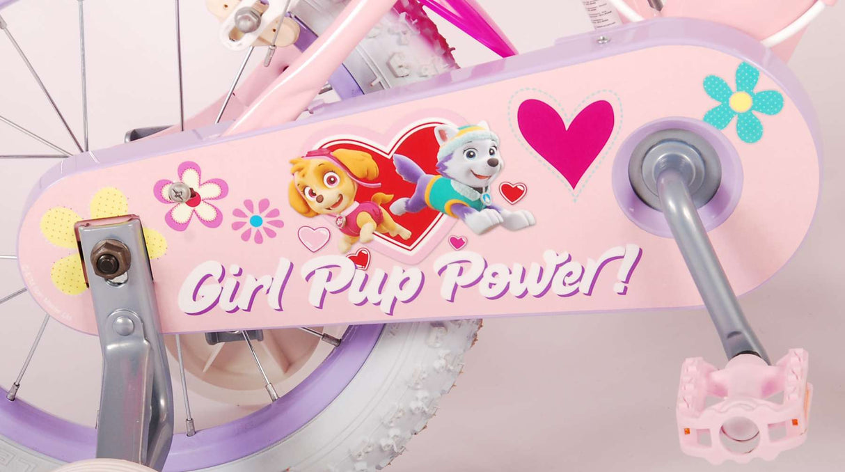 PAW PATROL CHILL'S BILLE GRIPS 14 pouces Pink Two Hand freins