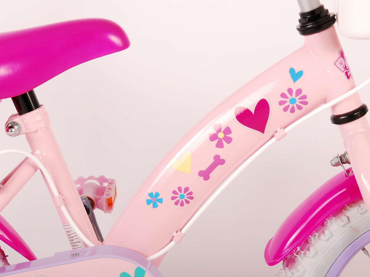 PAW PATROL CHILL'S BILLE GRIPS 14 pouces Pink Two Hand freins