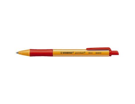 Stabilo Pointball Ball Pen rouge