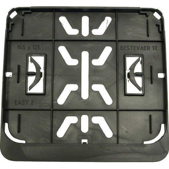 Nummerpladeholder 145x125 sort inklusive SpeedPedelec