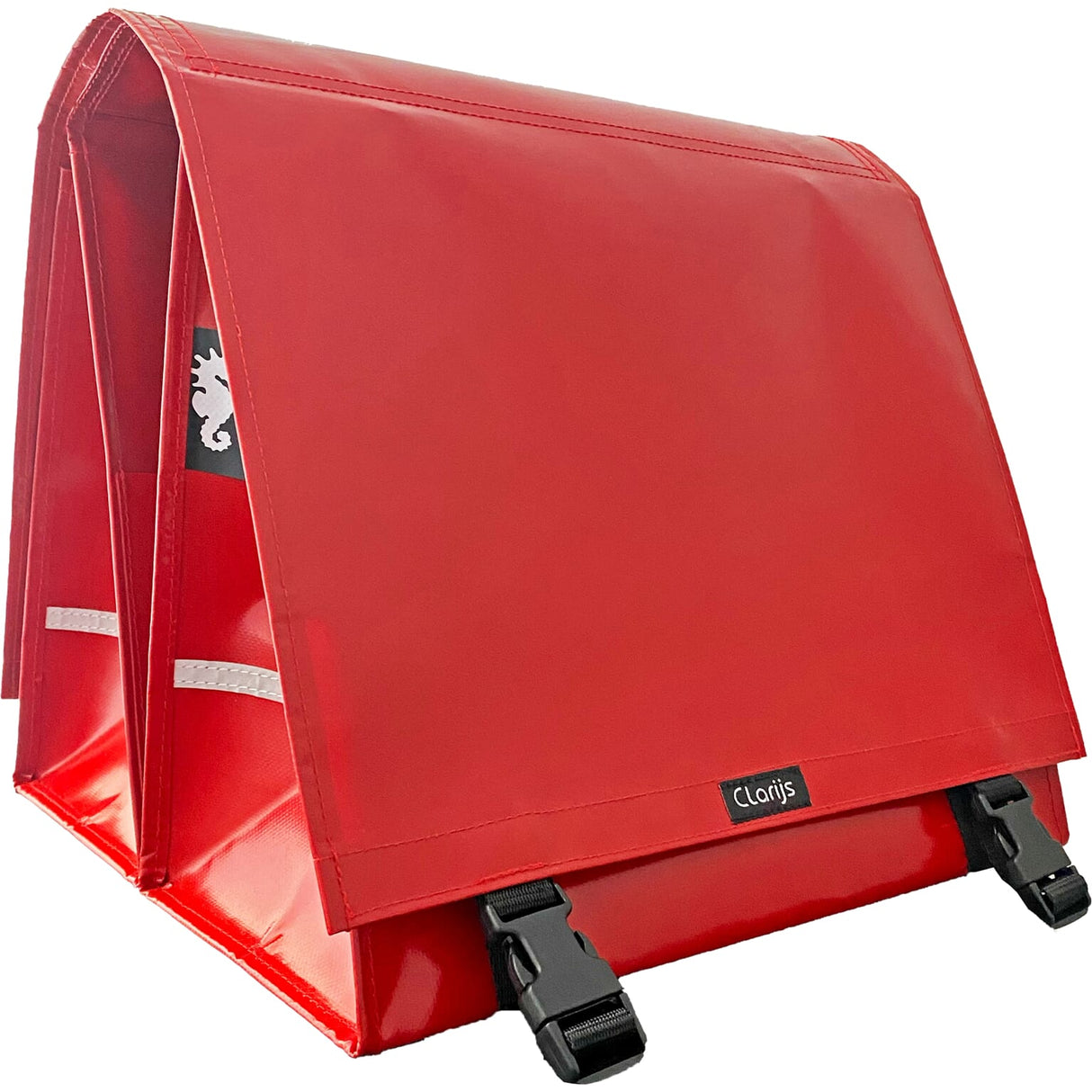 Bicycle bag Double XL PVC 46L Red