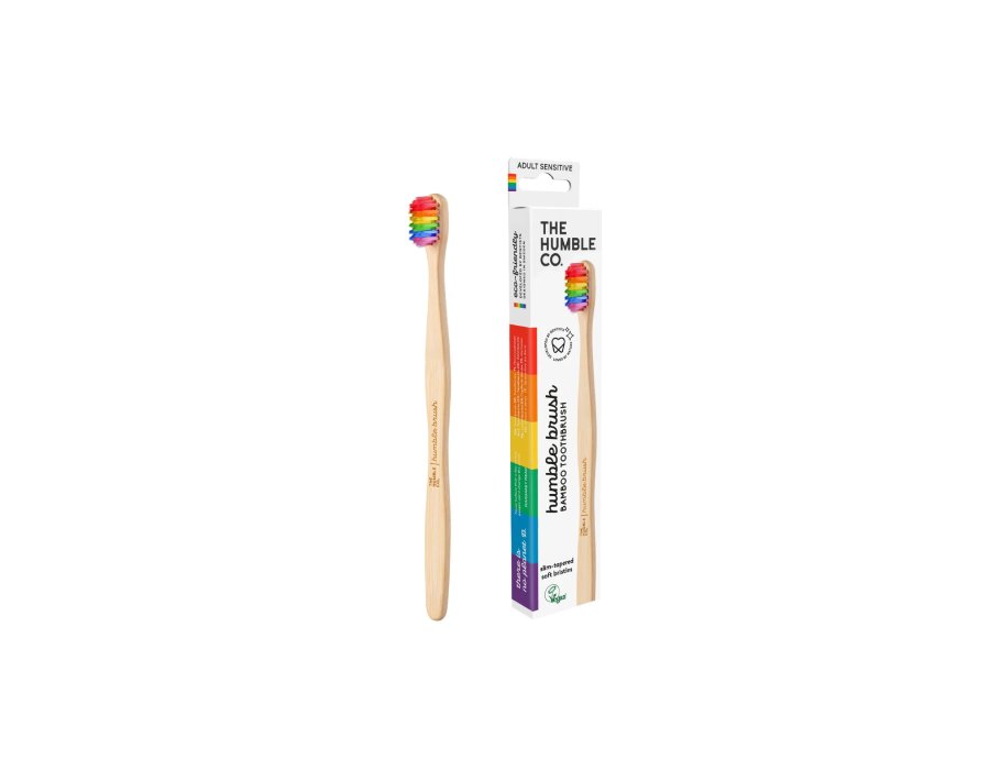 The Humble Co. Brosse à dents en bambou sensible fier