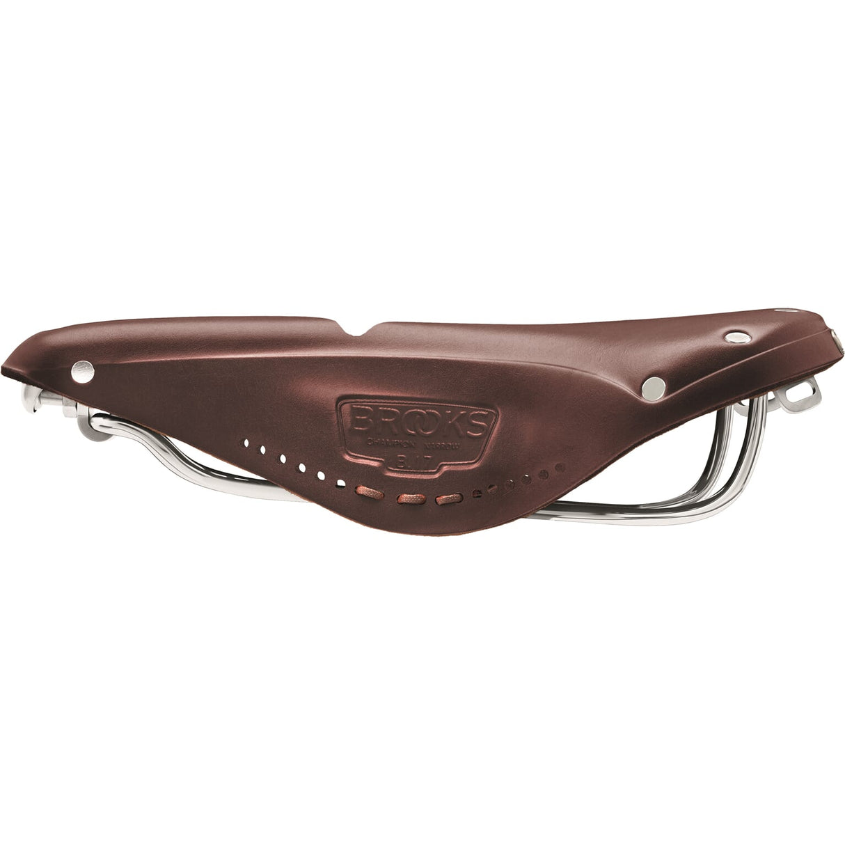 Brooks Saddle B17 hommes étroits impériaux bruns