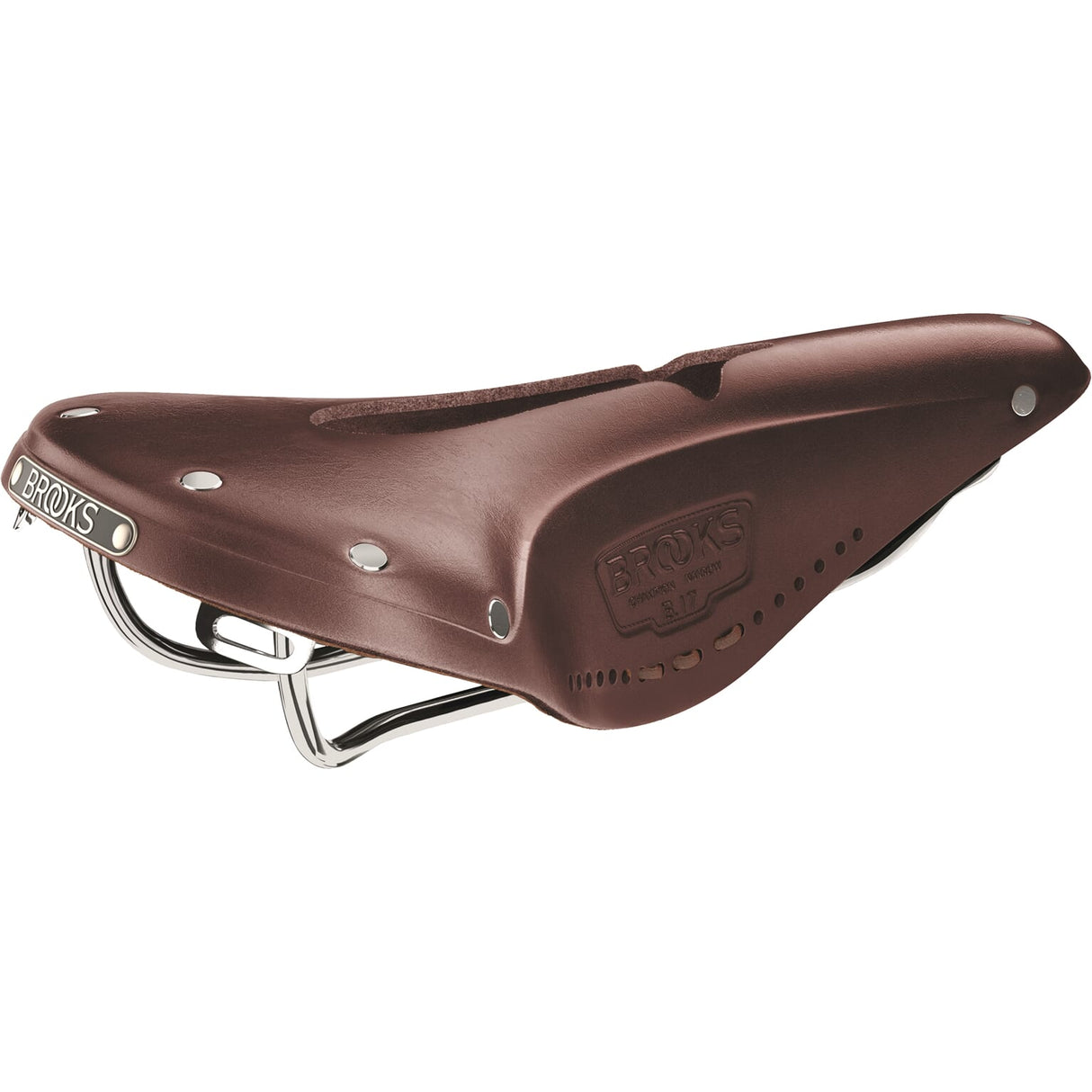 Brooks Saddle B17 hommes étroits impériaux bruns