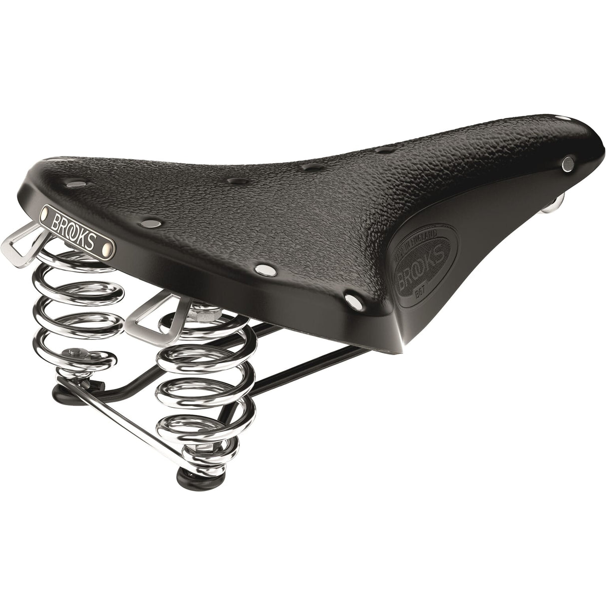 Brooks Saddle B67 hommes noirs