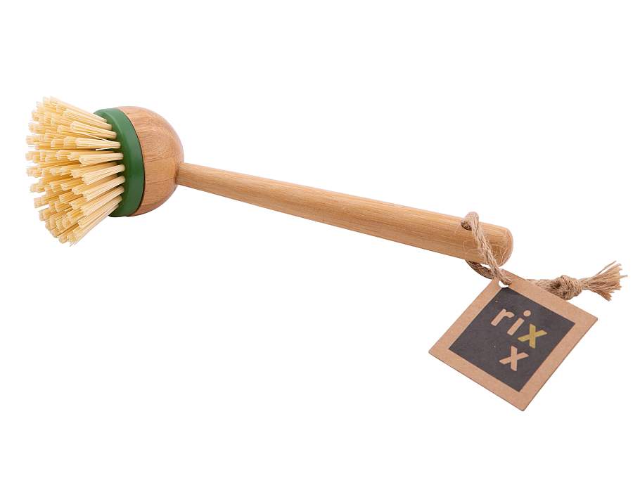 Point Virgula dishwashing brush with replaceable head Long handle