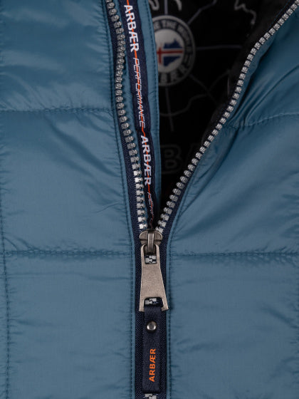 Arbaer aaron veste rembourrée hommes jeans bleu taille 3xl