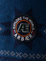 Arbaer Antoine Norweger Pullover Männer dunkelblau Größe l