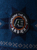 Arbaer Antonio Norwegian Vest Heren Blue Size M