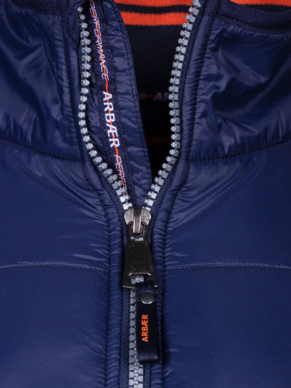 Arbaer arthur veste décontractée hommes bleu taille 3xl