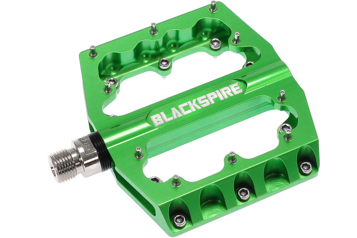 Blackspire Sub 420 CNC -pedal inklusive monterad utbytbar pennkalkgrön
