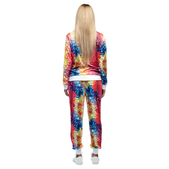 Boland disco babe tracksuit dames multicolor taille m m