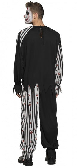Boland Blown Clown Costume unisex in bianco e nero taglia 50-52 (M)