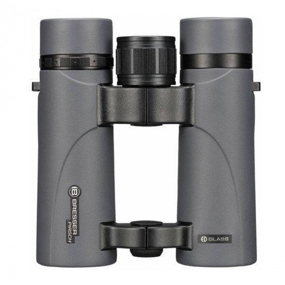 Bresser Pirsch etc. 8x34 binoculars with Fasecoating Gray