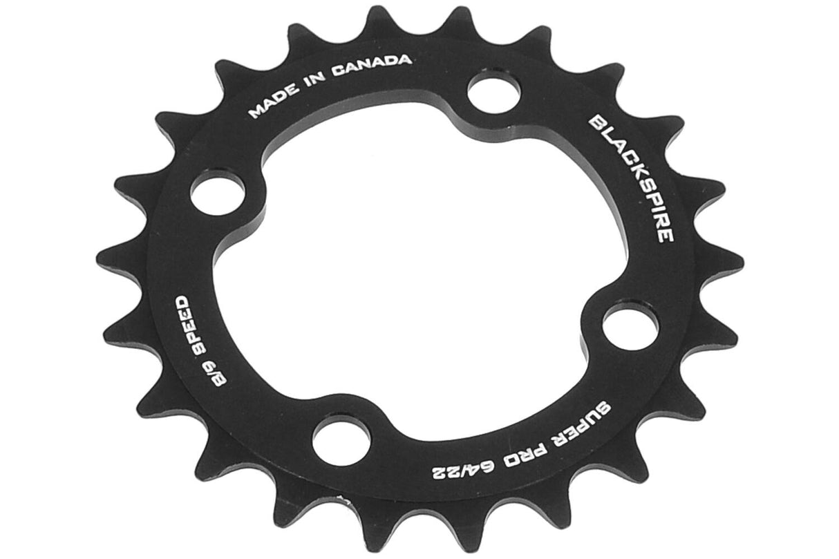 BlackSpire Chaining Leaf MTB Super Pro 64 22