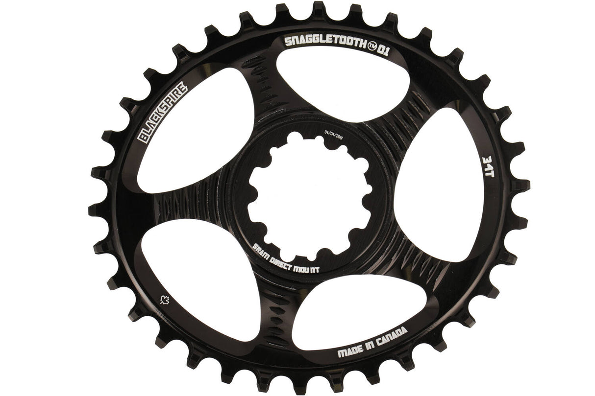 Blackspire Chain Top Chain Top Top Snaggletooth Sram Spline Sram 34 Offset 6mm