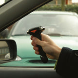 Crothe d'urgence Carpoint avec coupe-courroie noire 12,5 cm