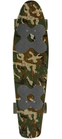Choke Jim Camo Skateboard 71 cm polipropene zeleno rjava