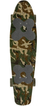 Choke Jim Camo Skateboard 71 cm polipropene zeleno rjava