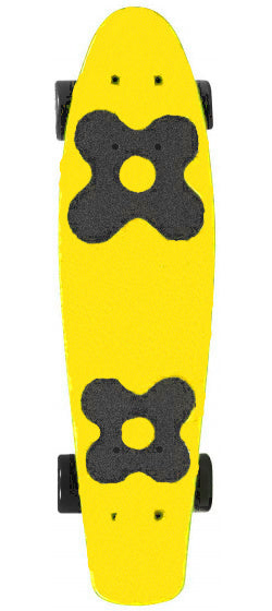Choke saftbar Susi giel Skateboard 57 cm Polypropen Giel