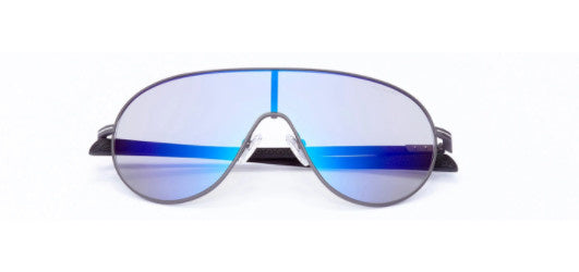Lunettes de soleil de formule Cat de lentilles unisexes. 4 bleu