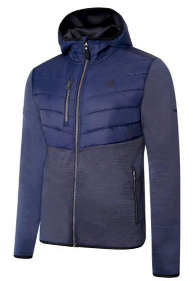 Vågar 2b utomhusvest berättande män polyester blå storlek m
