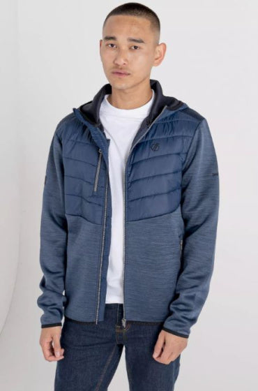 Vågar 2b utomhusvest berättande män polyester blå storlek m