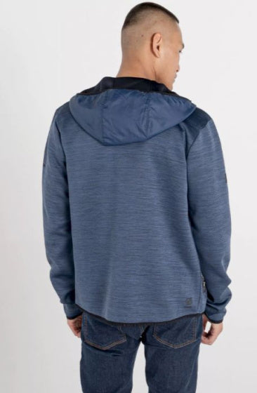 Vågar 2b utomhusvest berättande män polyester blå storlek m