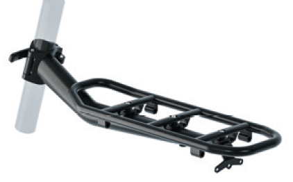 Racktime clipit 2.0 sæde post bagage rack sort