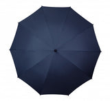 Falcone GolfParaplu a mano antivento aprire 130 cm blu scuro