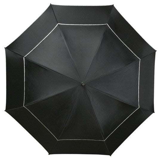 Falcone Stormparaplu XXL con apertura a mano Ø 140 cm negro