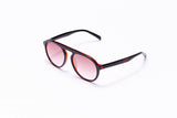 Formel solbriller unisex pilotkat.4 sort lyserosa