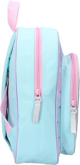 Disney Frozen II Trouvez votre sac à dos scintillant 8 litres bleu clair