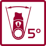 Gedore Red Dops Zestaw 1 4 cale SW 413 mm srebrny 32-częściowy