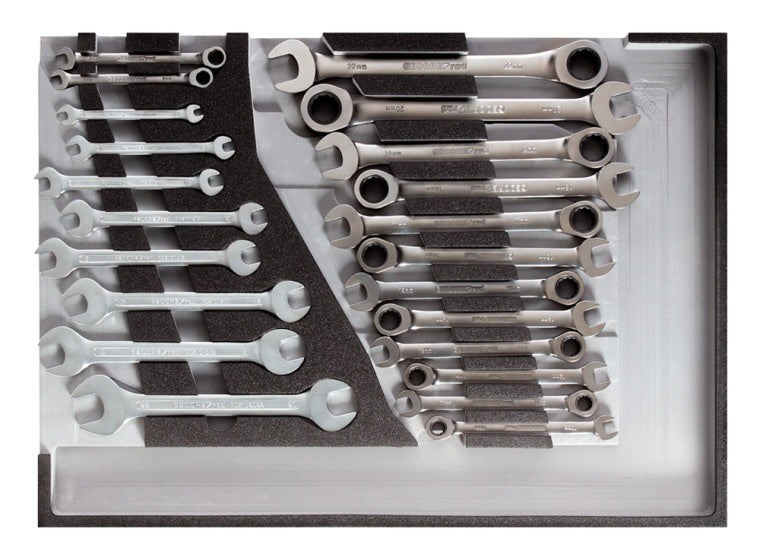 Gedore Red Ringratel-STEEK KEYS SET 1 1 CT MODUL 22-Piece