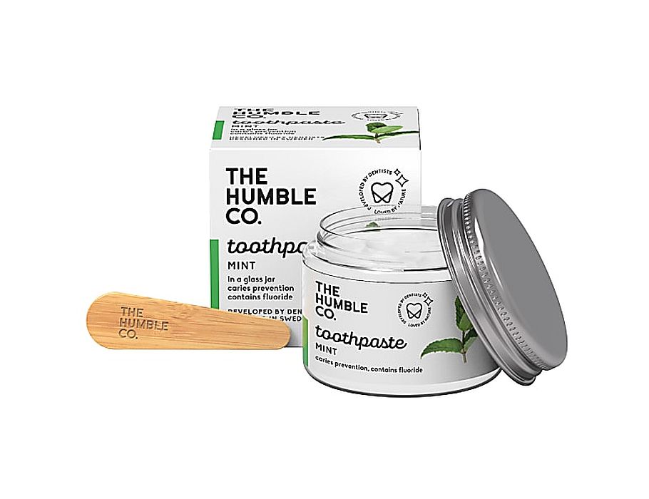 Der Humble Co. Zahnpasta Null Abfallminze mit Fluor 50 ml
