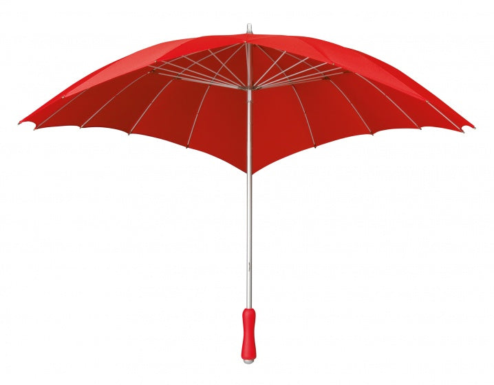 Parapluie du falcone - en forme de polyester de 110 cm rouge