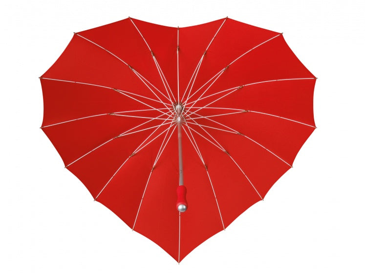 Parapluie du falcone - en forme de polyester de 110 cm rouge