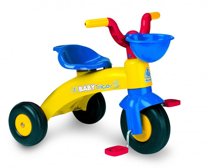 Injusa tricycle bébé trico max junior jaune