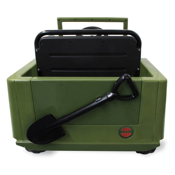 Jamara Willys MB Jeep 12V bateria pojazdów armia zielony