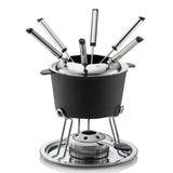 Kela Comore Fondues Set 800 ml 11 pièces noir