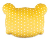 Coussin de ruban de citron Junior 35 cm Polyester blanc jaune